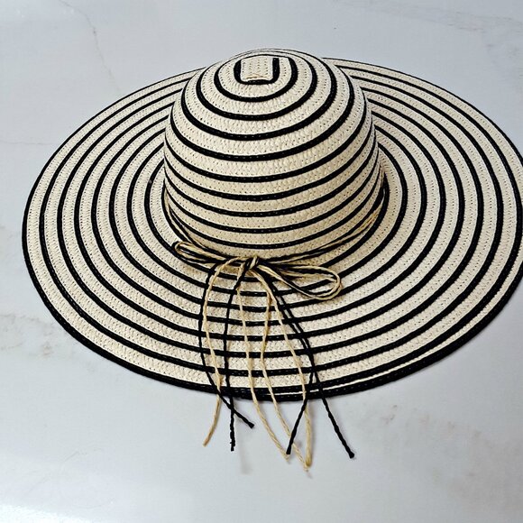 NWOT! RAMPAGE Boho SUN GARDEN WINERY HAT - Picture 1 of 4